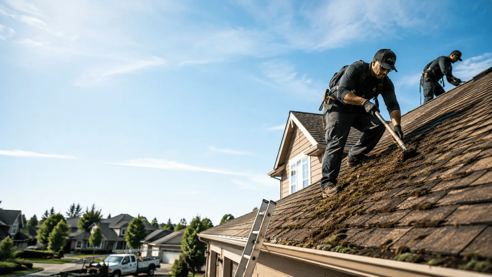 Roof Moss Removal in Forest Hill, MD near me
